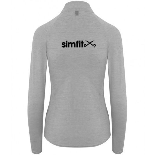 SFX Ladies Cool Flex Half Zip Sweat Top