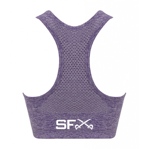 SFX Ladies Seamless Crop Top