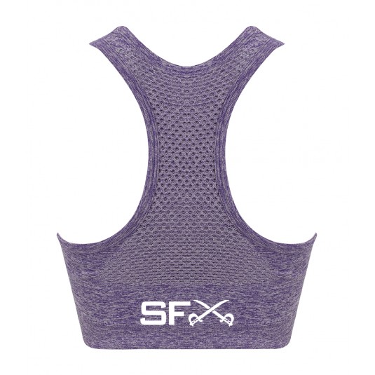 SFX Ladies Seamless Crop Top